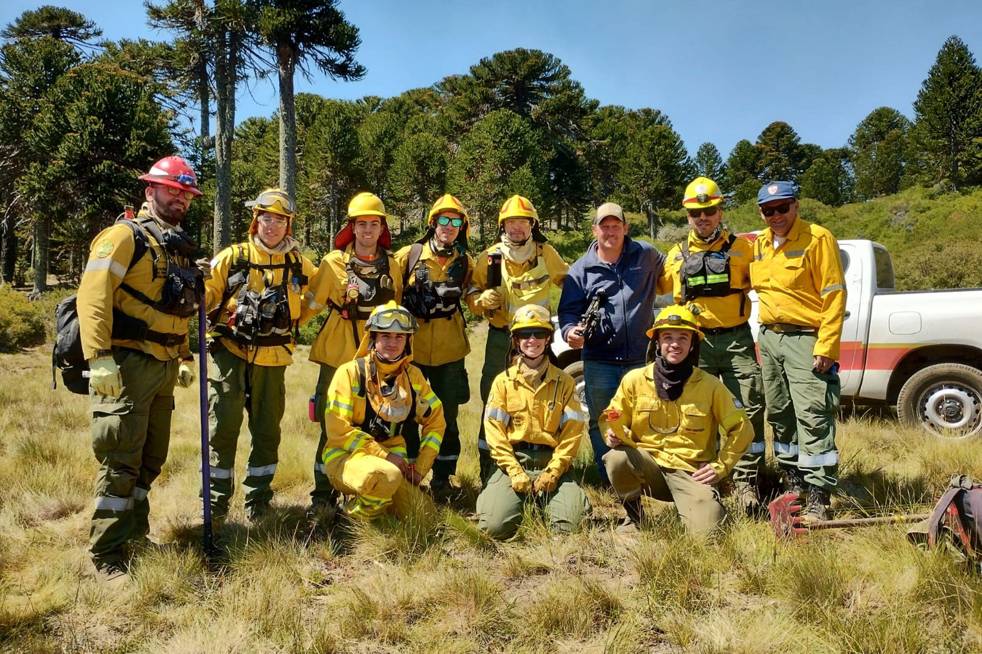 Destacan la participación de Bomberos Entrerrianos en los incendios de Neuquén